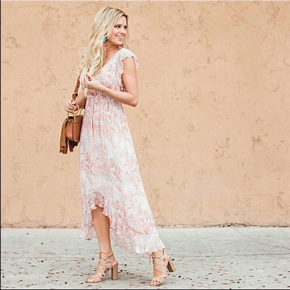 Sidra Mesh Floral Multi Maxi